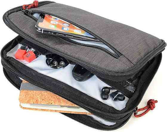 Органайзер для аксесуарів Troika Zipper Чорний Київ