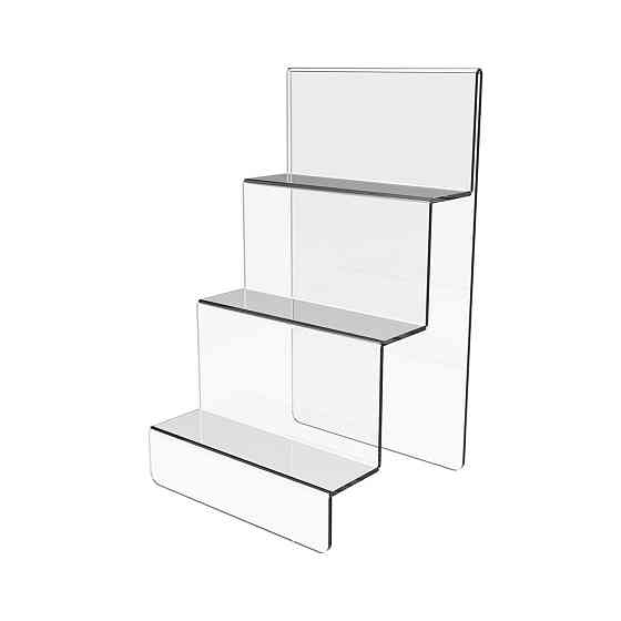 Гірка EKOSTAR під товар на 3 сходинки з акрилу 100х120х160 Київ