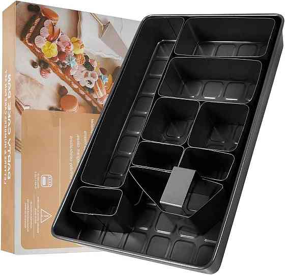 Форма для выпечки SHIKORI Letters and Numbers Чёрная углеродистая сталь 10 шт регулируемые буквы цифры Киев