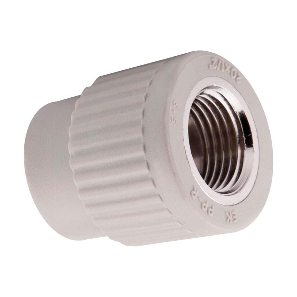 PP-R Муфта поліпропіленова 25х1/2'' внутр Харків - фото 1