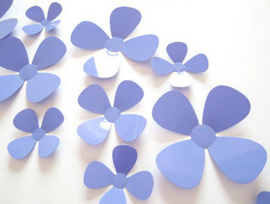 Декор фіолетові квіточки - 12шт. Київ - фото 2