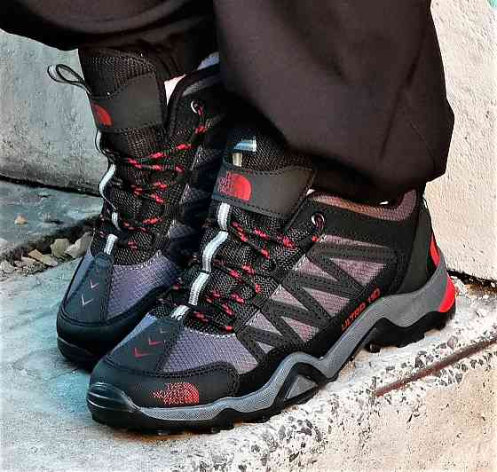 Термо Кросівки Сірі The North Face Futurelight Чоловічі Чорні Єврозима Норт Фейс (розміри: 40,41,42,43,44) Дніпро