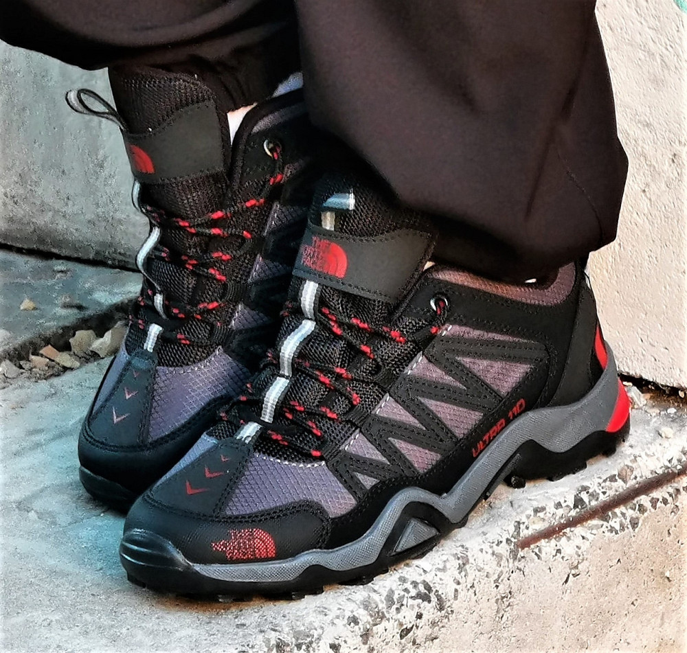 Термо Кросівки Сірі The North Face Futurelight Чоловічі Чорні Єврозима Норт Фейс (розміри: 40,41,42,43,44) Дніпро - фото 2