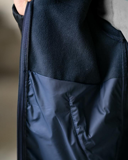 Демісезонний тактичний костюм софтшел DEMENTIOZ синій ДСНС ВТ6840 Одеса - фото 6