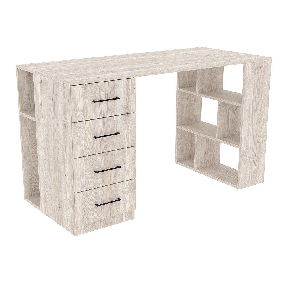 Стол письменный Tetris Т-8, Самоа Димчастий, 1300/600/760 Львов - изображение 1