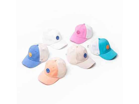 Кепка Оранжевый коттон с сеткой Смайл арт.8569 р.52-54 ТМ Glory Kids Киев