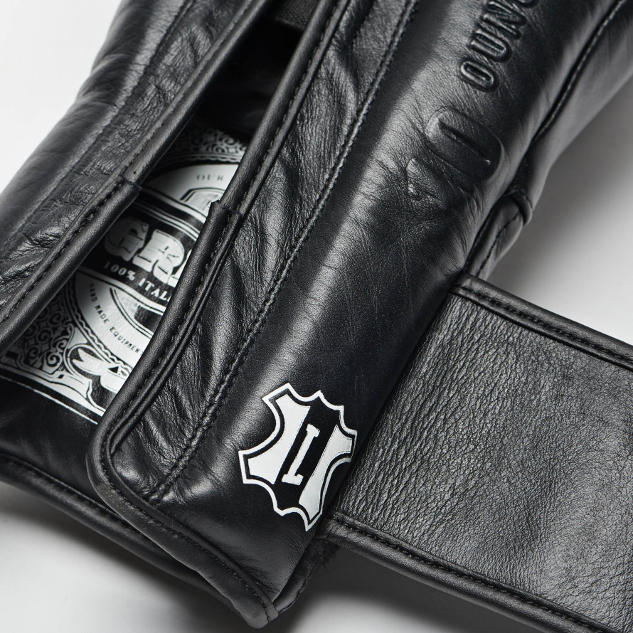 Боксерські рукавички Leone Greatest Black 12 ун. Каменское - изображение 8