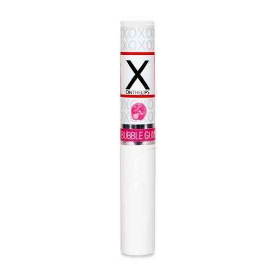 Стимулювальний бальзам для губ унісекс Sensuva – X on the Lips Bubble Gum з феромонами, жуйка Sex Aura Київ