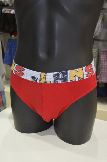 Трусы мужские Lans 03/024 XL, Красный Киев - изображение 1