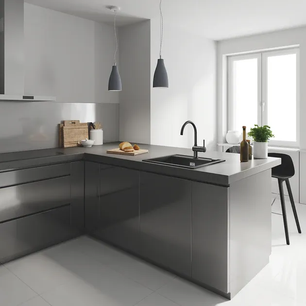 Змішувач для кухні Grohe Minta 32917KS0 чорний глянець Київ - фото 2