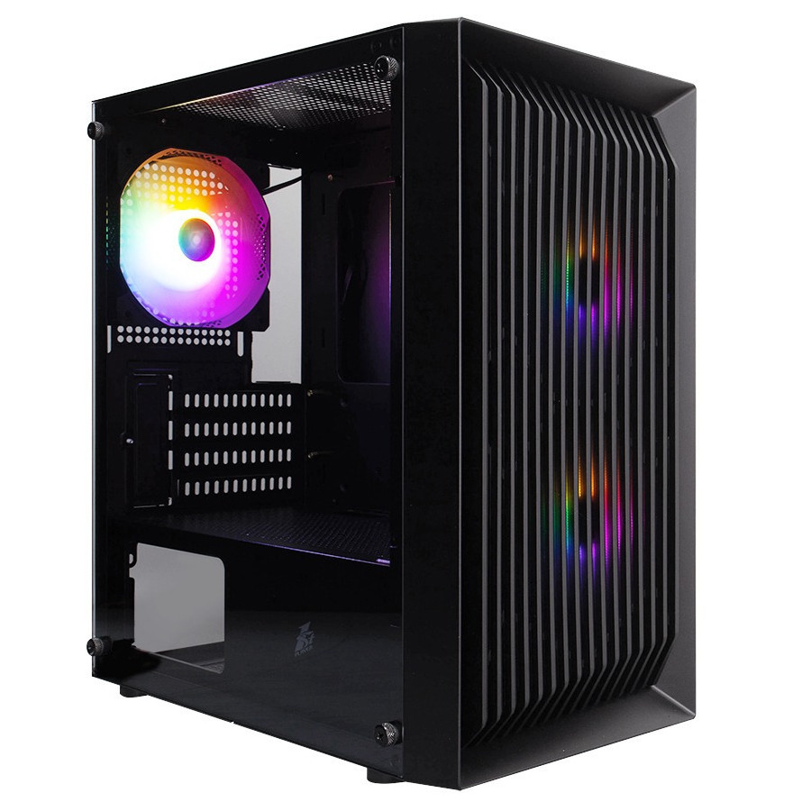Корпус 1stPlayer BS-2-BK-3F1 Black без БЖ ( Black ) Харьков - изображение 9