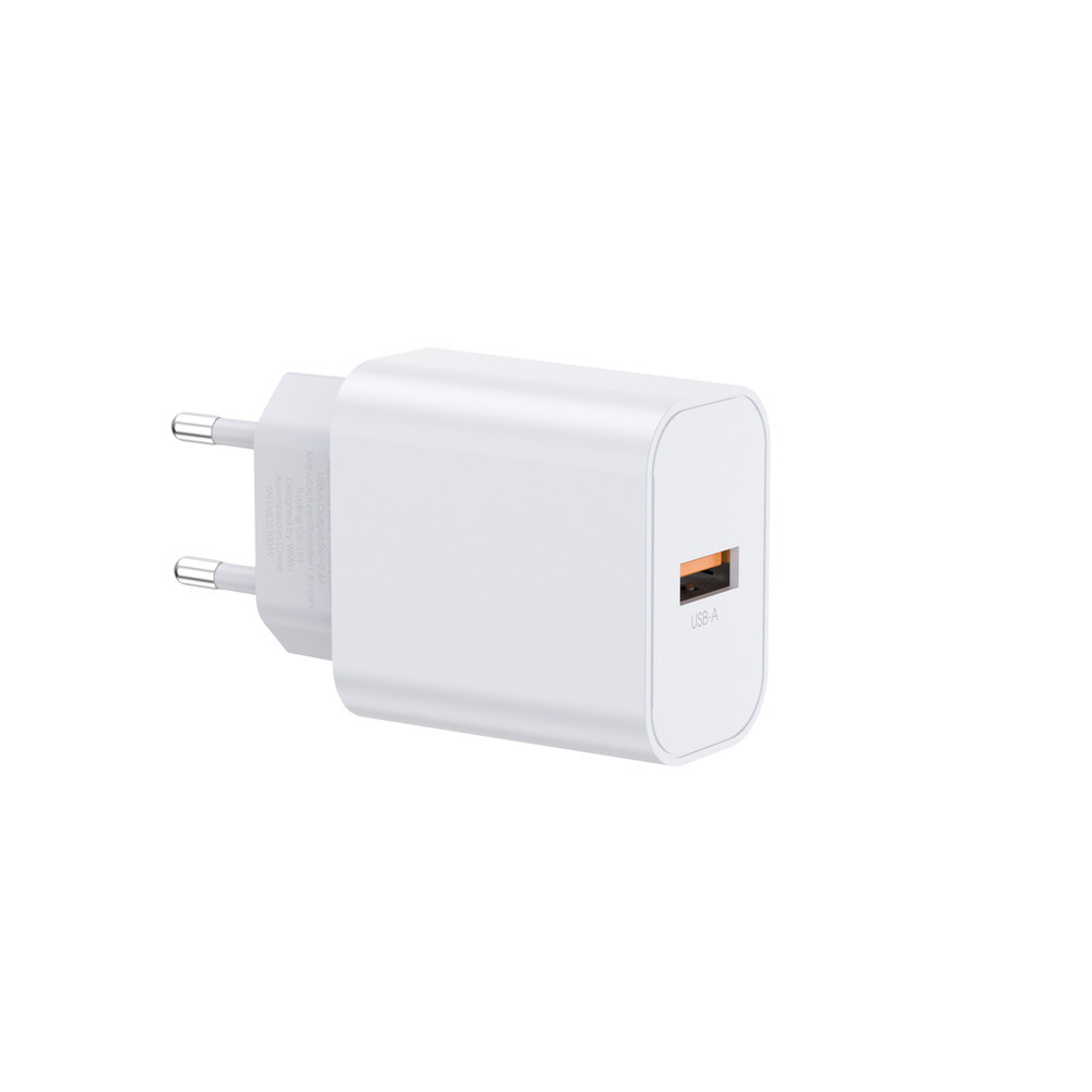 Мережевий зарядний пристрій з кабелем WIWU 2.4A Essen GaN Fast Charger Combo with A-M cable Wi-G023 A-M EU White Одеса - фото 5