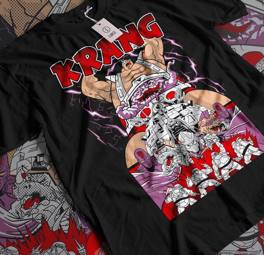 Футболка для мальчика аниме Тмнт Теенаге Мутант Нинджа оверсайз (рост от 165 до 180 ) Черний AnimeJ0844m Днепр - изображение 1