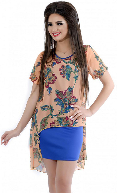 Платье легкое с принтом (44) Киев - изображение 2