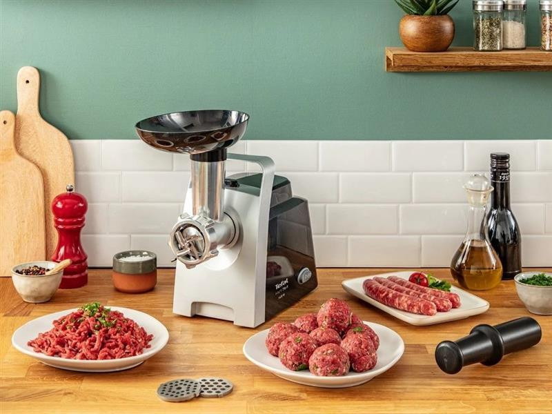 М'ясорубка Tefal NE109838 сріблястий з чорним Харків - фото 11