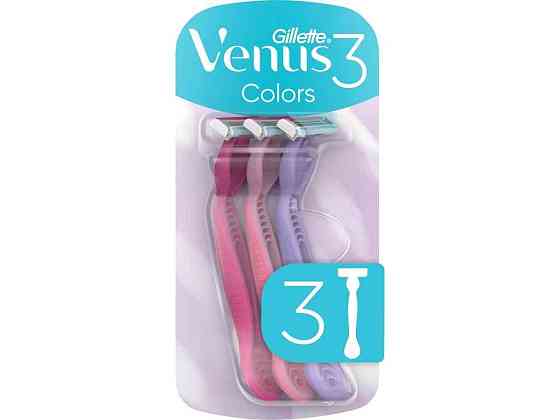 Станок одноразовый для бритья 3 Venus ТМ VENUS Киев
