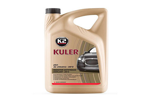 Антифриз TURBO KULER красный G12+ -35°C 5л К2 Харьков - изображение 1