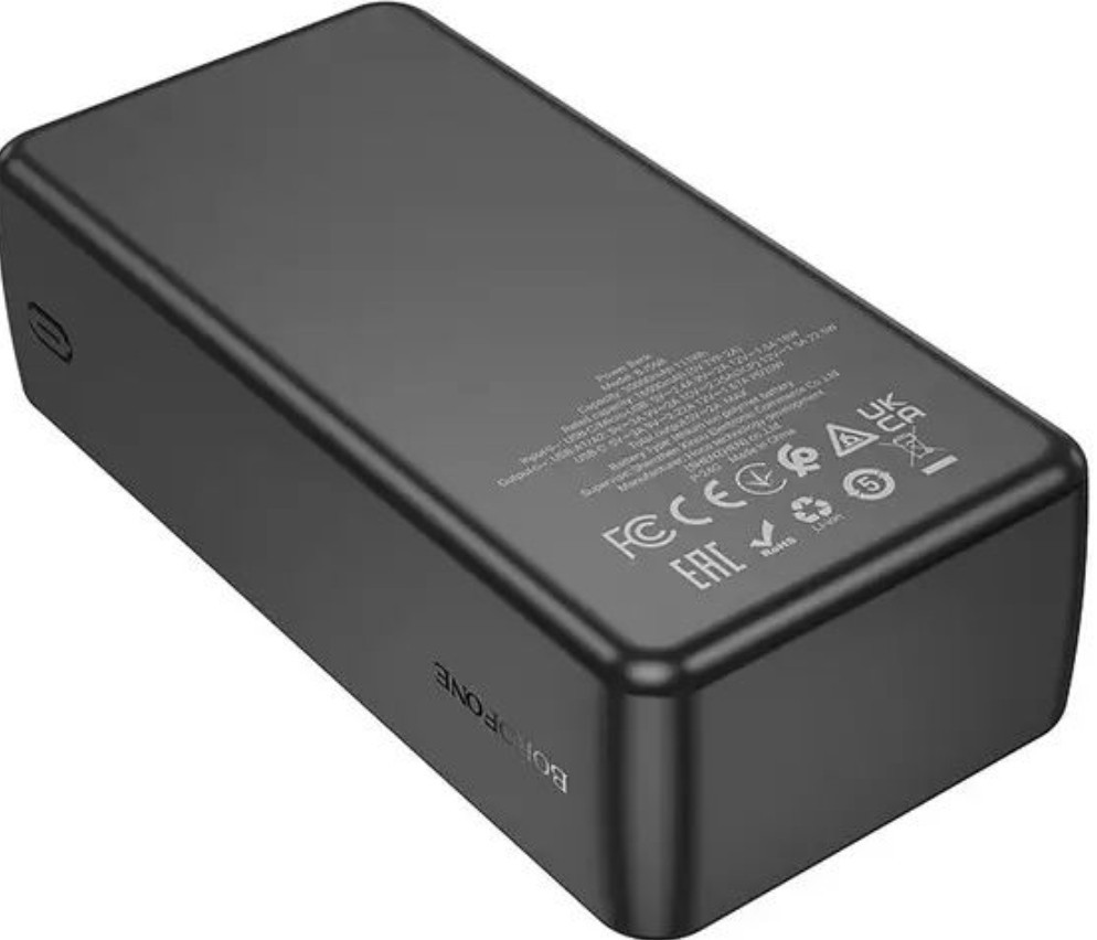 Повербанк 30000mAh зі швидкою зарядкою 22.5W BOROFONE BJ56B є ОПТ Киев - изображение 5
