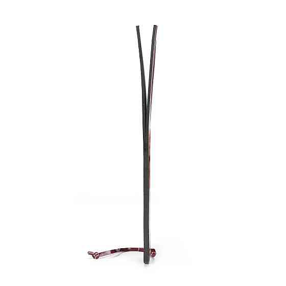 Двусторонний паддл Liebe Seele Wine Red Spanking Paddle, натуральная кожа Sex Aura Киев