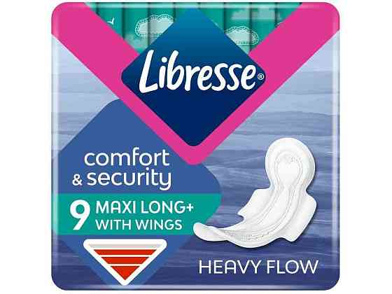 Прокл гіг Maxi Long wing sw 9шт 5крап ТМ Libresse   Solmir Київ