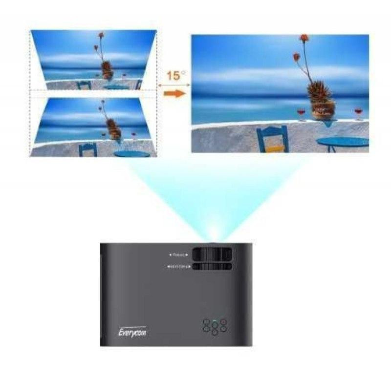 HD LED проектор Everycom M7 Plus Sync Version Новые Киев - изображение 2