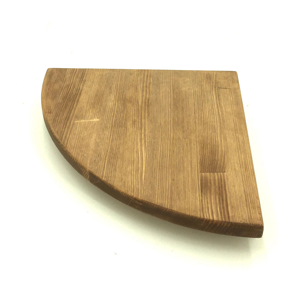 Кутова настінна полиця "Кабарет 30" сієна Миколаїв - фото 1