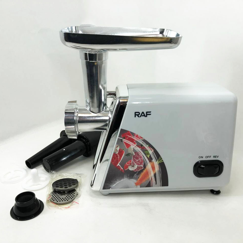 Электромясорубка с насадками для овощей RAF R.3368, Электрическая мясорубка для изготовления фарша CA-37 Львов - изображение 8