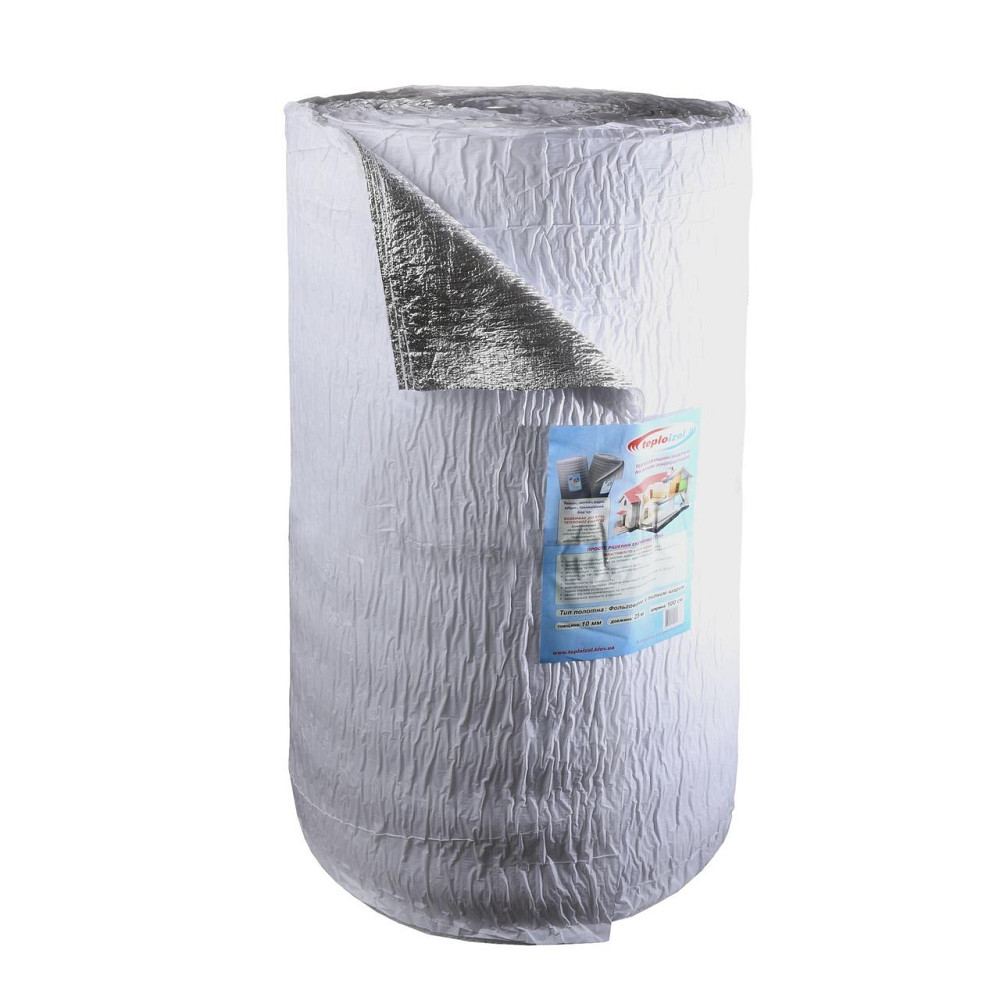 Полотно фольговане самоклейка 5,0 мм одностороннє, шир.-100см, 25 м НА ПАПЕРІ (000022600) Київ - фото 1