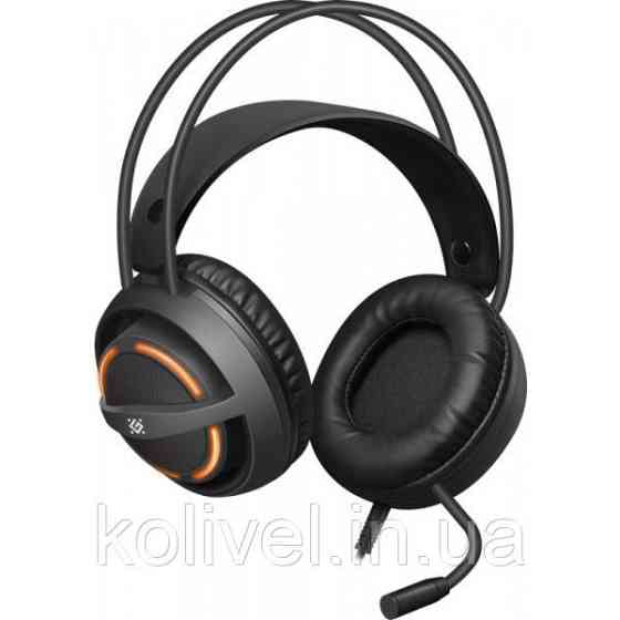 Ігрова гарнітура Defender Dexter RGB, провід 2.2 м (64595) Киев