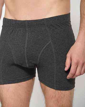 Мужские трусы боксеры удлиненные Tom John 2101 3XL, Темно-серый Киев