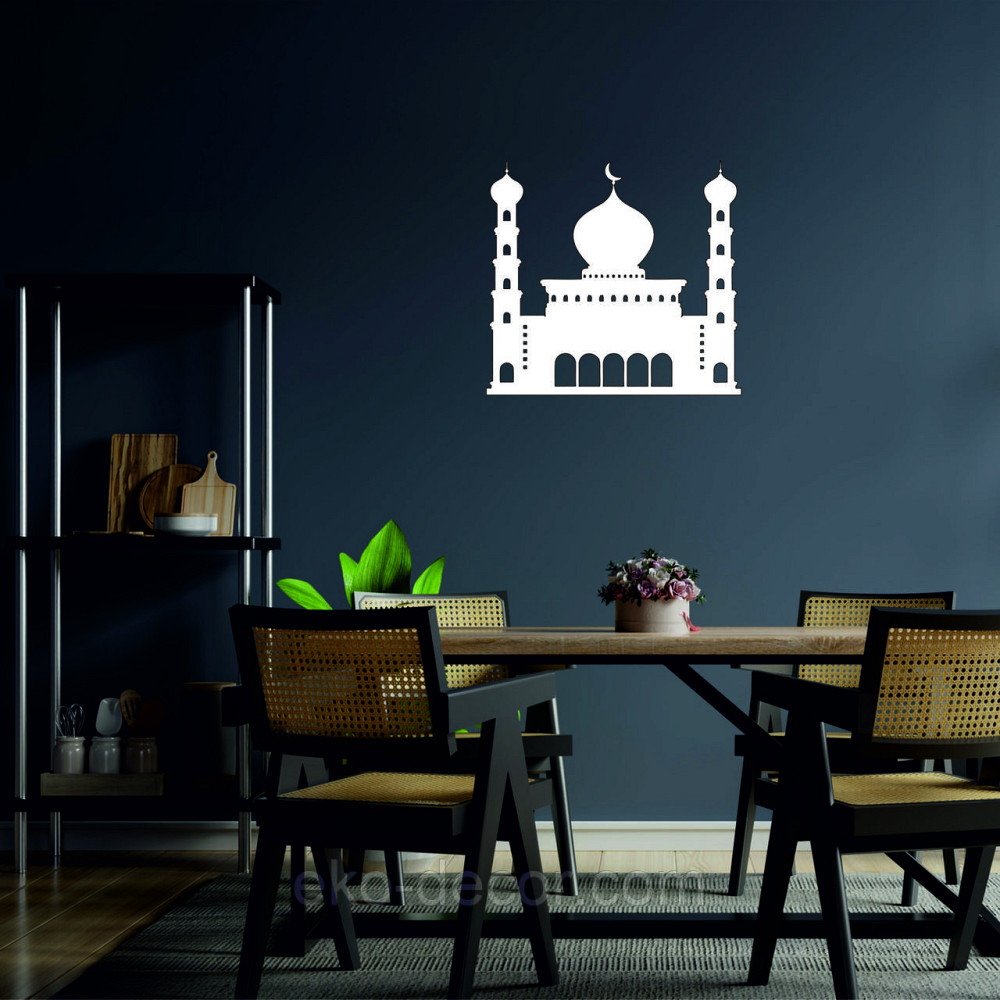 Декоративное настенное Панно «Ислам» Декор на стену 50*46 см, Белый Киев - изображение 8