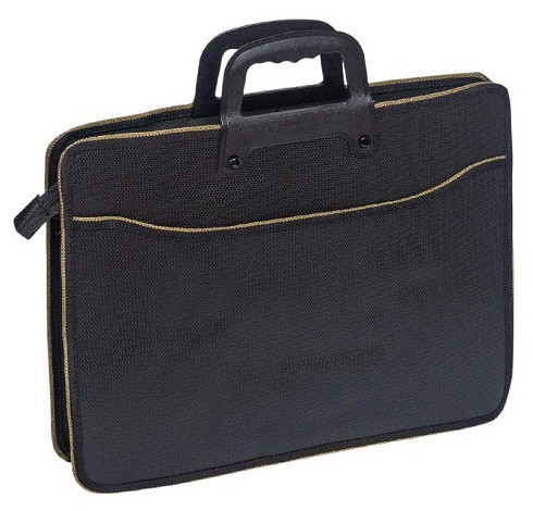 Портфель пластиковый черный Киев - изображение 1