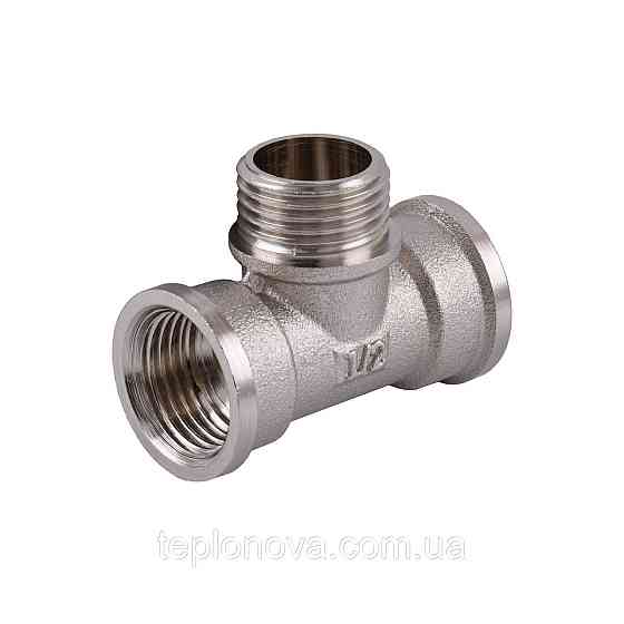 Трійник 1/2" ВНВ нікельований NT336S OPTIMUM Чернівці