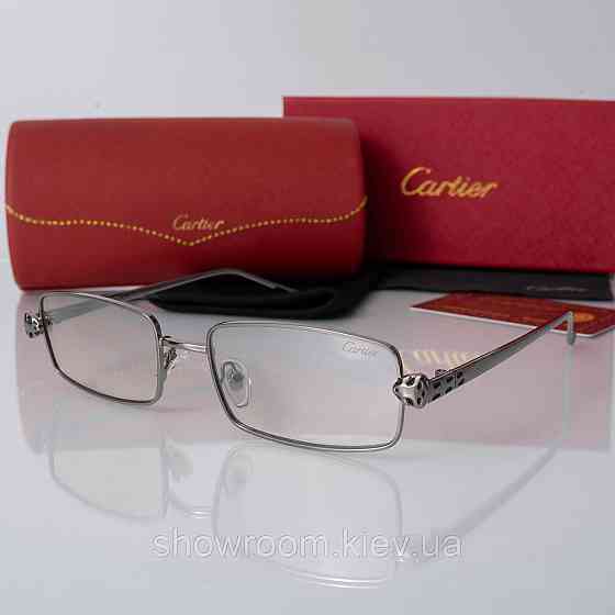 Женские стильные солнцезащитные очки Cartier (62870) фотохромные Киев