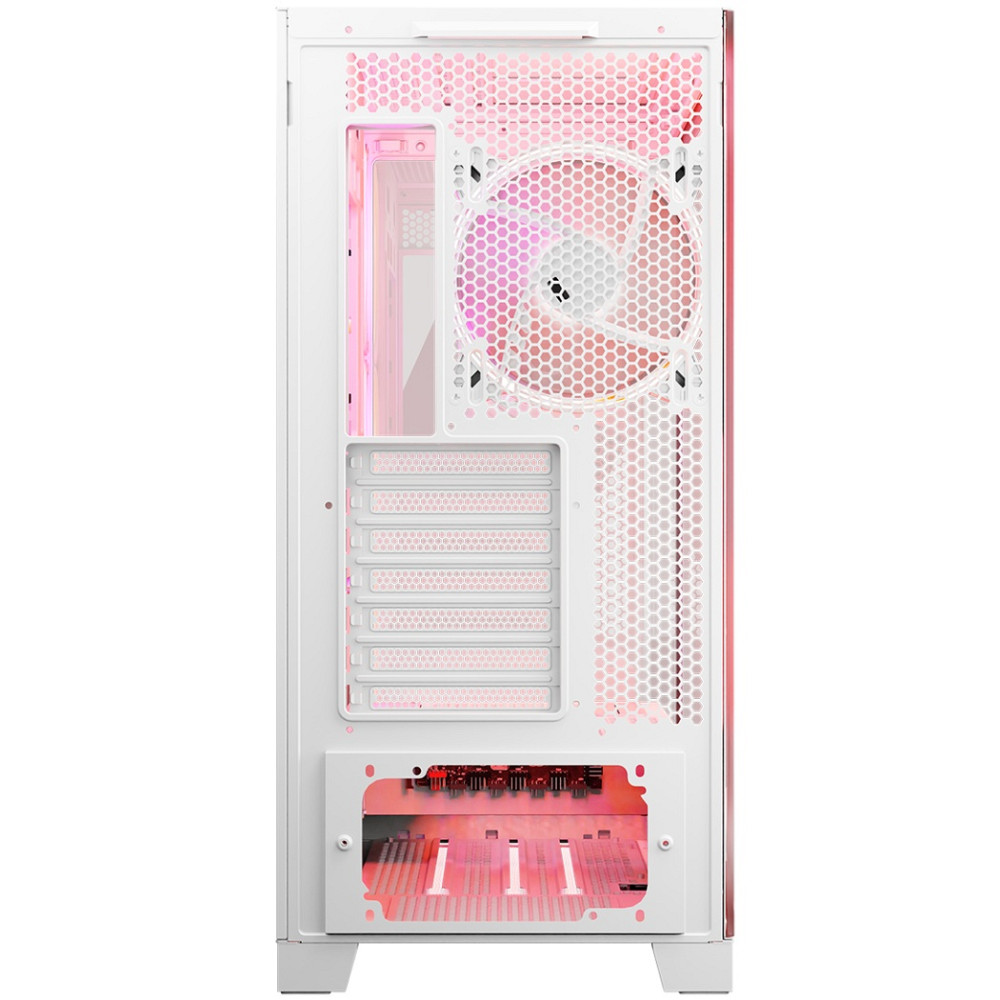 Корпус Modecom VOLCANO SPACE APEX ARGB 4x140mm fans MIDI USB 3.0x2+TYPE-C WHITE без БЖ ATX Вінниця - фото 12