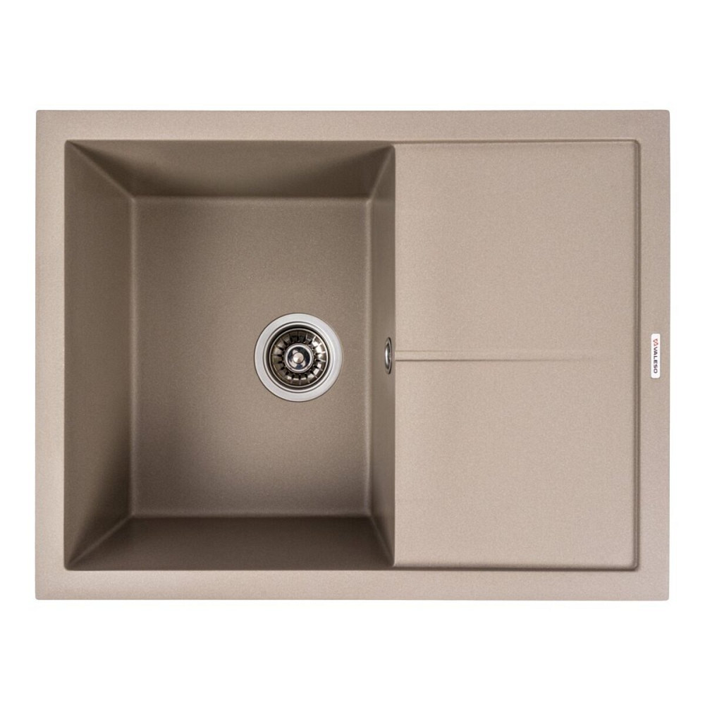VALESO Гранітна мийка VALESO CRIPTA 6550 матова Титан Коломия - фото 1