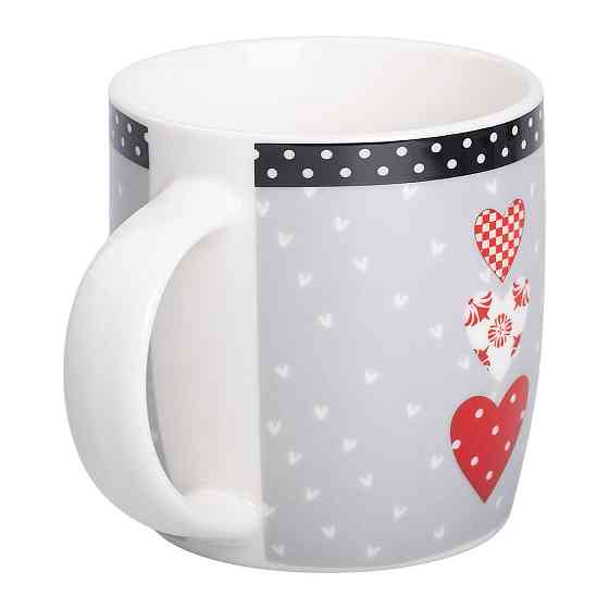 Фарфоровая кружка для чая и кофе 400 мл Киев