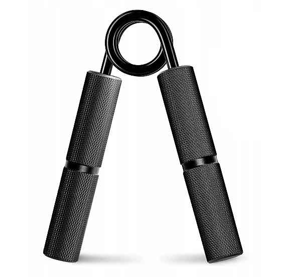 Еспандер-ножиці алюмінієвий PowerPlay 4322 (112 кг) Hand Grip Чорний Каменское