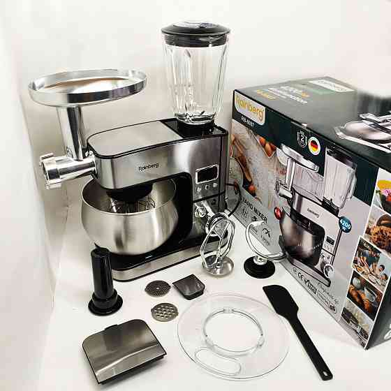 Планетарный миксер для теста и взбивания, Миксер тестомес для дома, Многофункциональный кухонный прибор JH-78 Львов