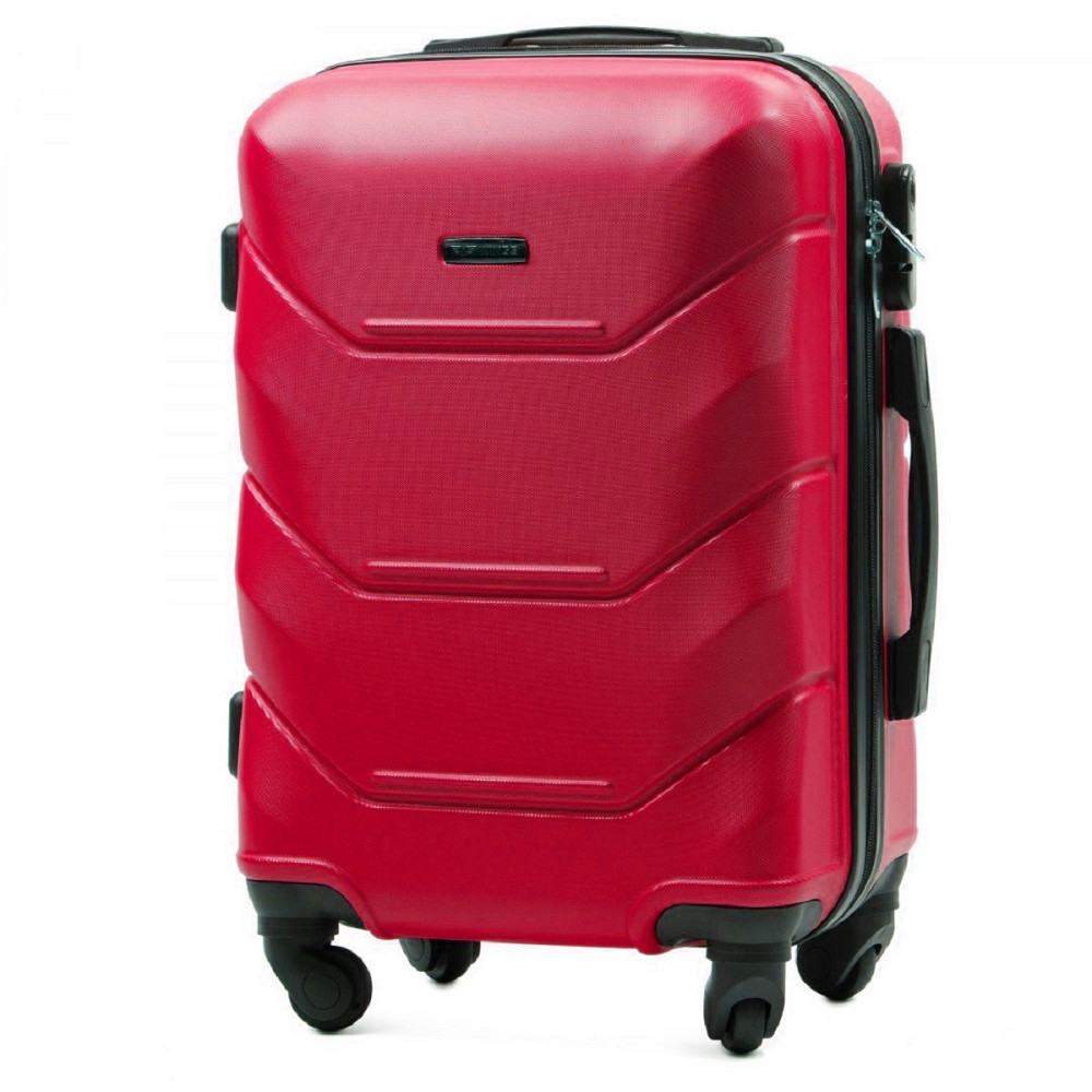 Чемодан пластиковый WINGS 147 малый 55 см красный Киев - изображение 1