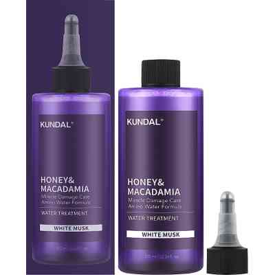Маска для волос Kundal Honey & Macadamia Miracle Damage Care Water Treatment White Musk 300 мл (8809693254071) Винница