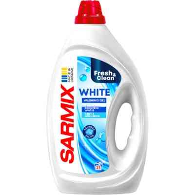 Гель для прання Sarmix White 900 мл (4820268103987) Вінниця