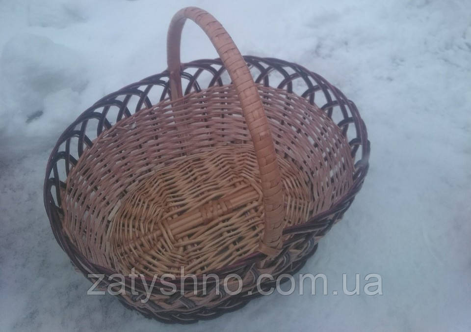Большая пасхальная корзина плетеная Киев - изображение 1