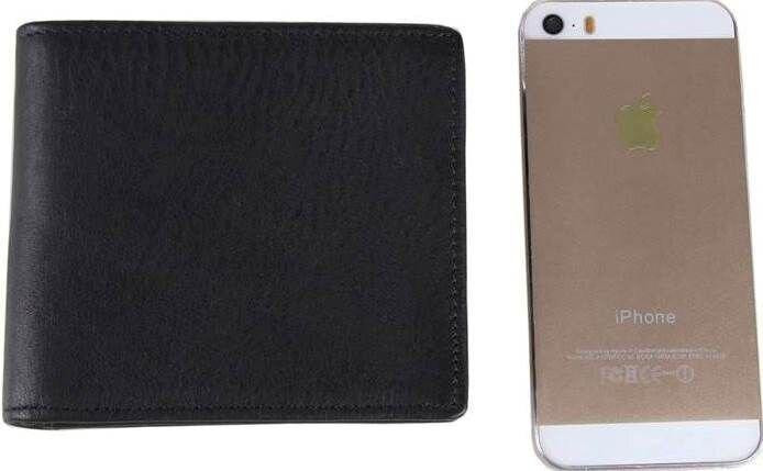 Бумажник мужской Vintage 14516 кожаный Черный Киев - изображение 5