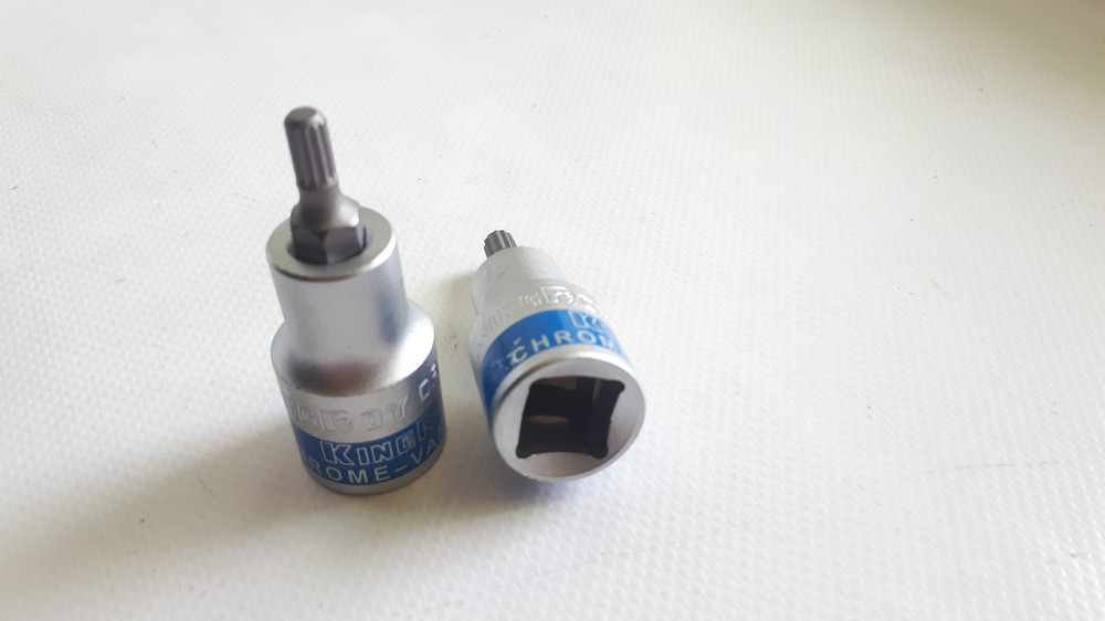 Головка з битою SPLINE M6 55мм 1/2" KingRoy 30821-M6 Винница - изображение 1