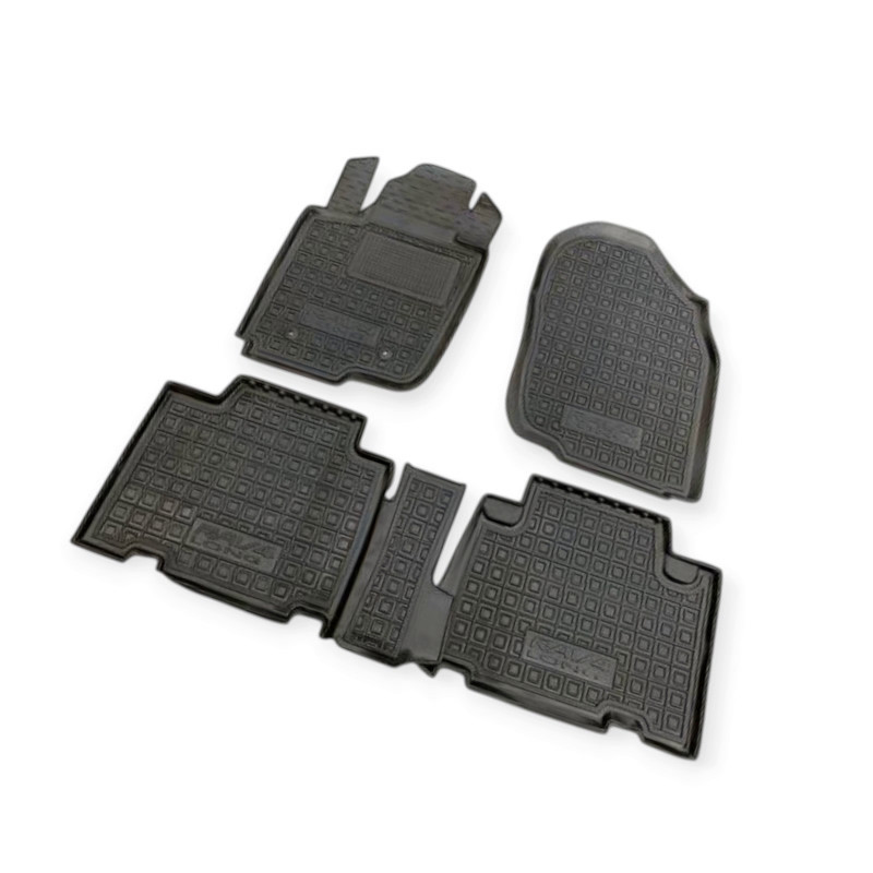 Килимки Тойота rav 4 2005-> long (арабськ.) борт 2,5 см, з перемичкою салону Мукачево - фото 1