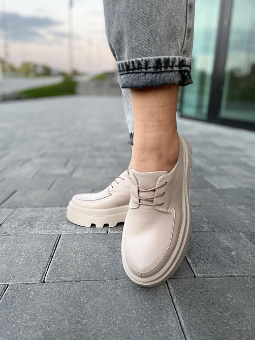 Nivelle Туфлі жіночі NIVELLE 2138/Соня-6 латте (весна-осінь, шкіра натуральна) (4807) Коломия - фото 4