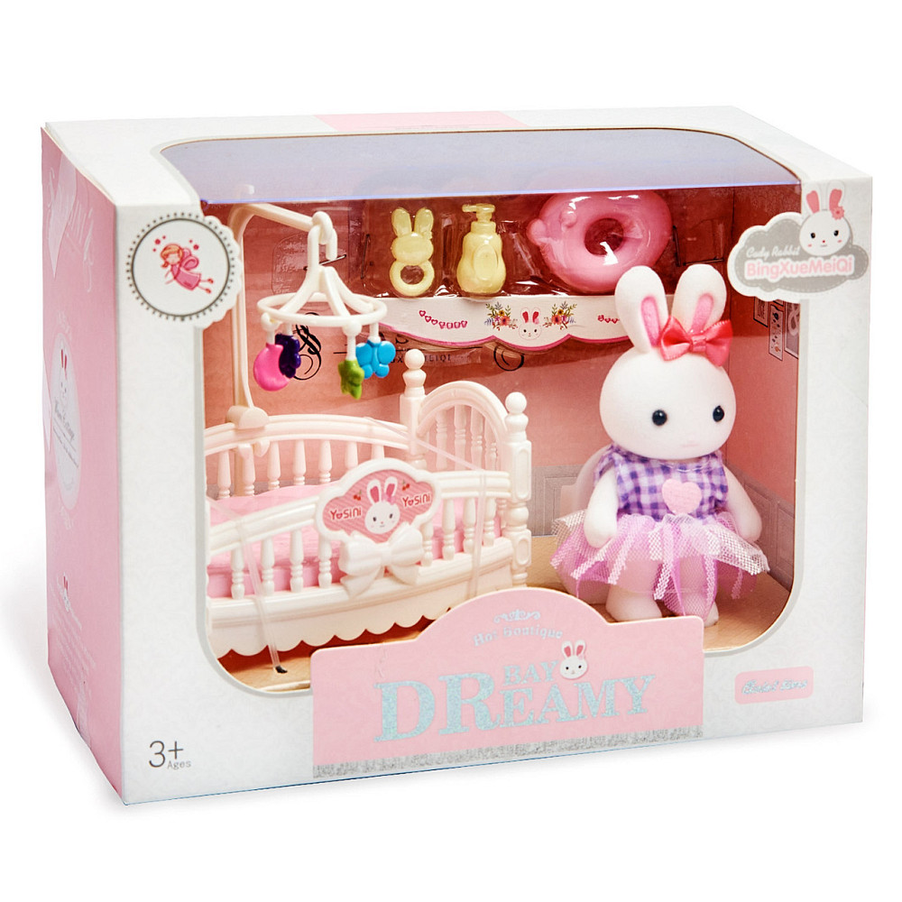 Детская комната для зайчика. Кроватка для флоксовых игрушек. Каменец-Подольский - изображение 1