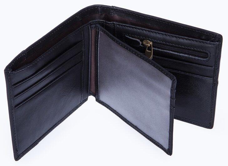 Гаманець горизонтальний Vintage 20040 Чорний Київ - фото 4