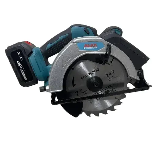 Циркулярна акумуляторна пила 36V 3Ah AL-FA ALCCS-180, Італія Львів - фото 10